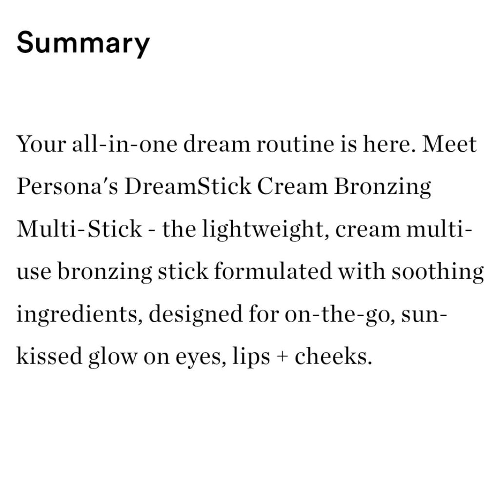 🆕 Persona Multi Stick Sahara